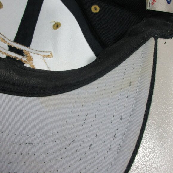 Vintage Logo Athletic mens black Wool Blend Purdue Boilermakers snapback hat - Picture 4 of 7